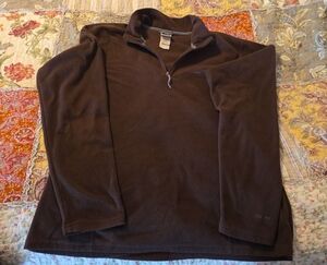 The North Face Womens Chocolate 1/4 Zip-Up  Fleece